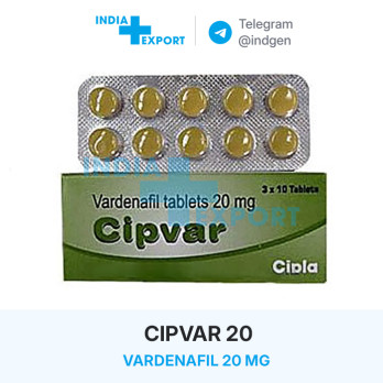 Левітра CIPVAR 20 мг