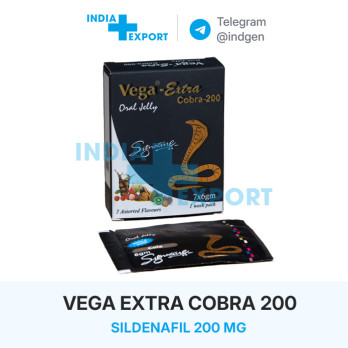 Віагра VEGA EXTRA COBRA-200 ORAL JELLY