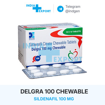 ВІагра DELGRA CHEWABLE 100 мг