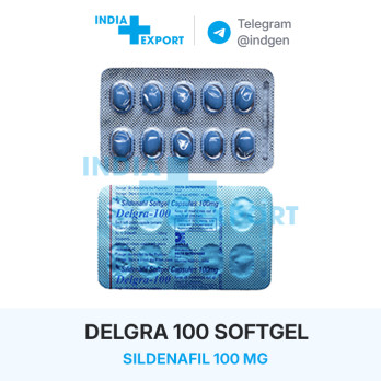 ВІагра DELGRA 100 SOFTGEL