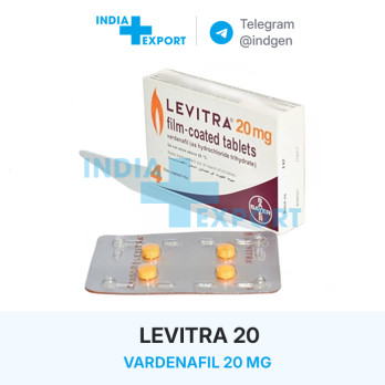 Левітра LEVITRA 20 мг