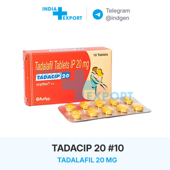 Сіаліс TADACIP 20 мг #10