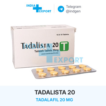 Сіаліс TADALISTA 20 мг
