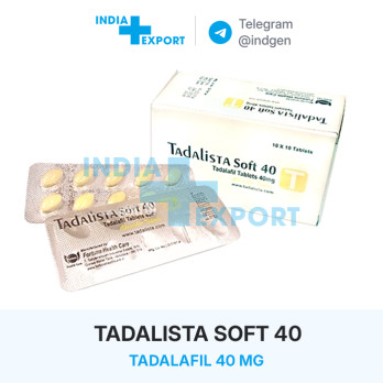 Сіаліс TADALISTA SOFT 40 мг