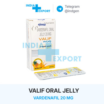 Левітра VALIF ORAL JELLY 20 мг