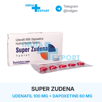 SUPER ZUDENA (Уденафіл+Дапоксетин)